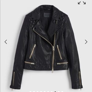 AllSaints Conroy Leather Jacket